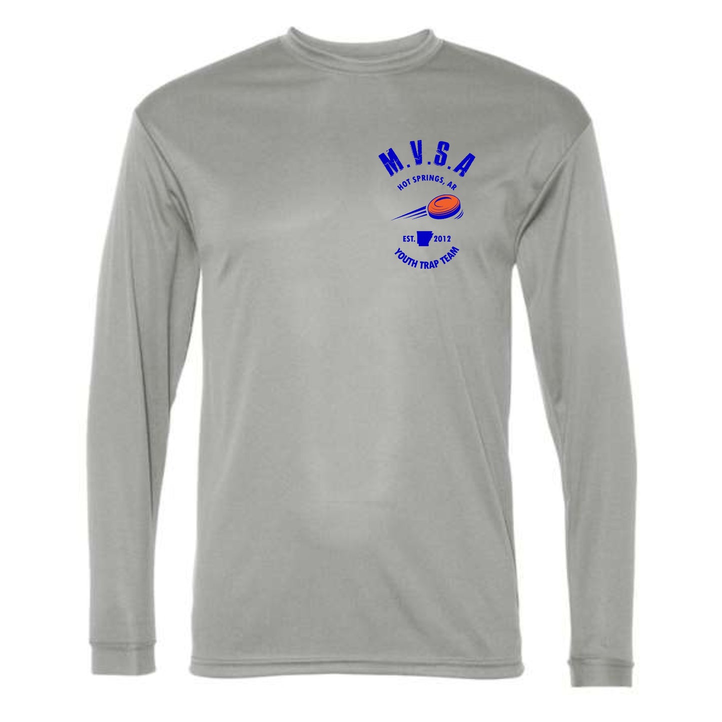 MVSA Youth Trap Team - Long Sleeve Grey