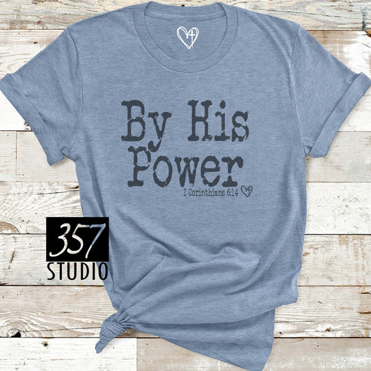 By His Power-Distressed