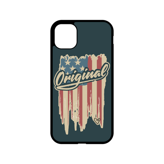 Original Distressed American Flag Cell Phone Case