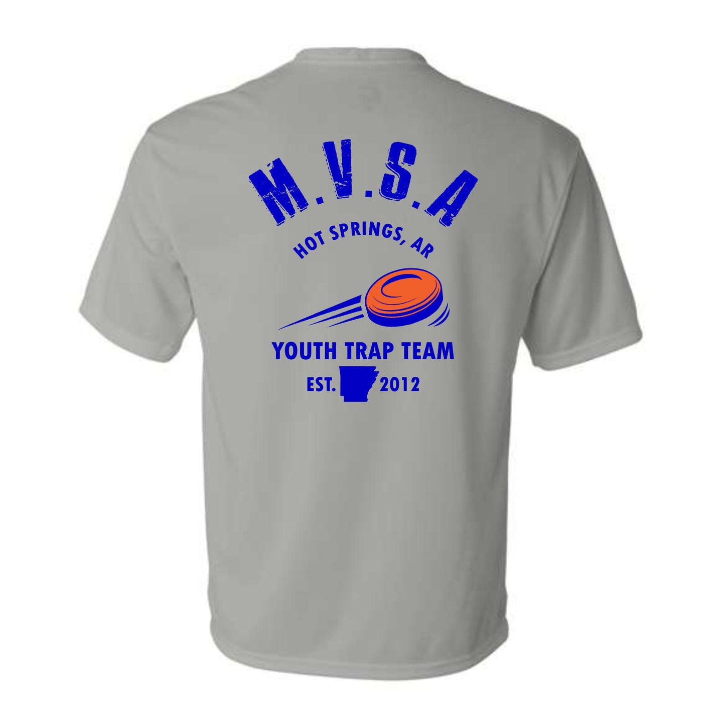 MVSA Youth Trap Team - Short Sleeve Grey